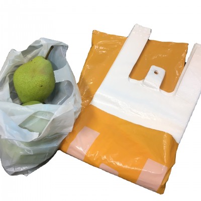 T-shirt Bags Custom Noprint Plastic blockseal use for supermarket